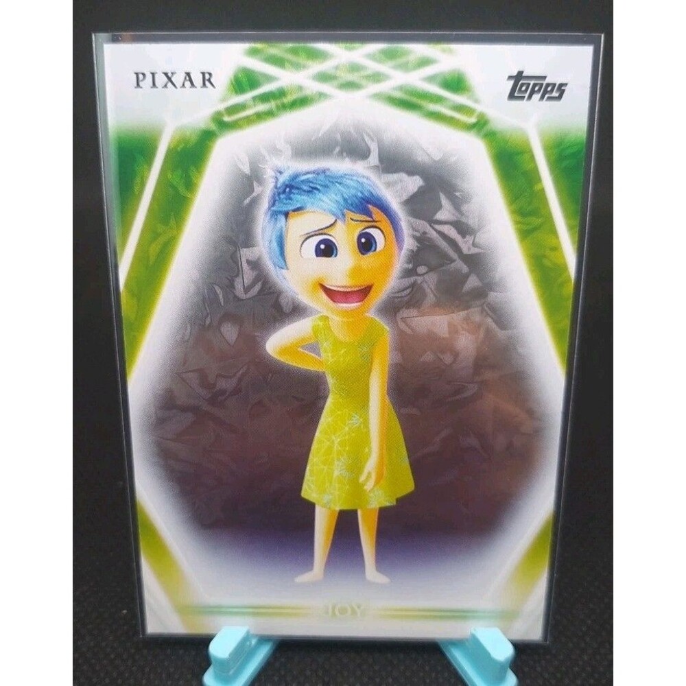 2026 Topps Disney Neon Joy #163 Snow Cap Parallel Foil Trading Card Inside Out
